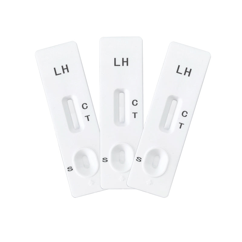 20 pcs one step ovulation test kit cassette with free urine cup