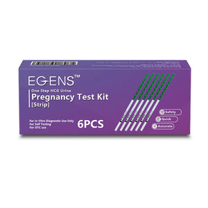 6 pcs one step pregnancy test kit strip with free urine cup