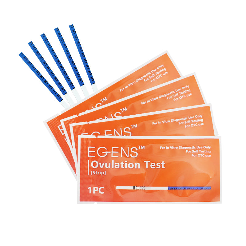 20 pcs one step ovulation test kit strip with free urine cup