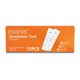 12 pcs one step ovulation test kit cassette with free urine cup