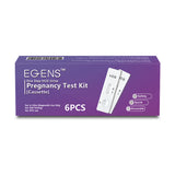 6 pcs one step pregnancy test kit cassette with free urine cup