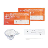 6 pcs one step ovulation test kit cassette with free urine cup